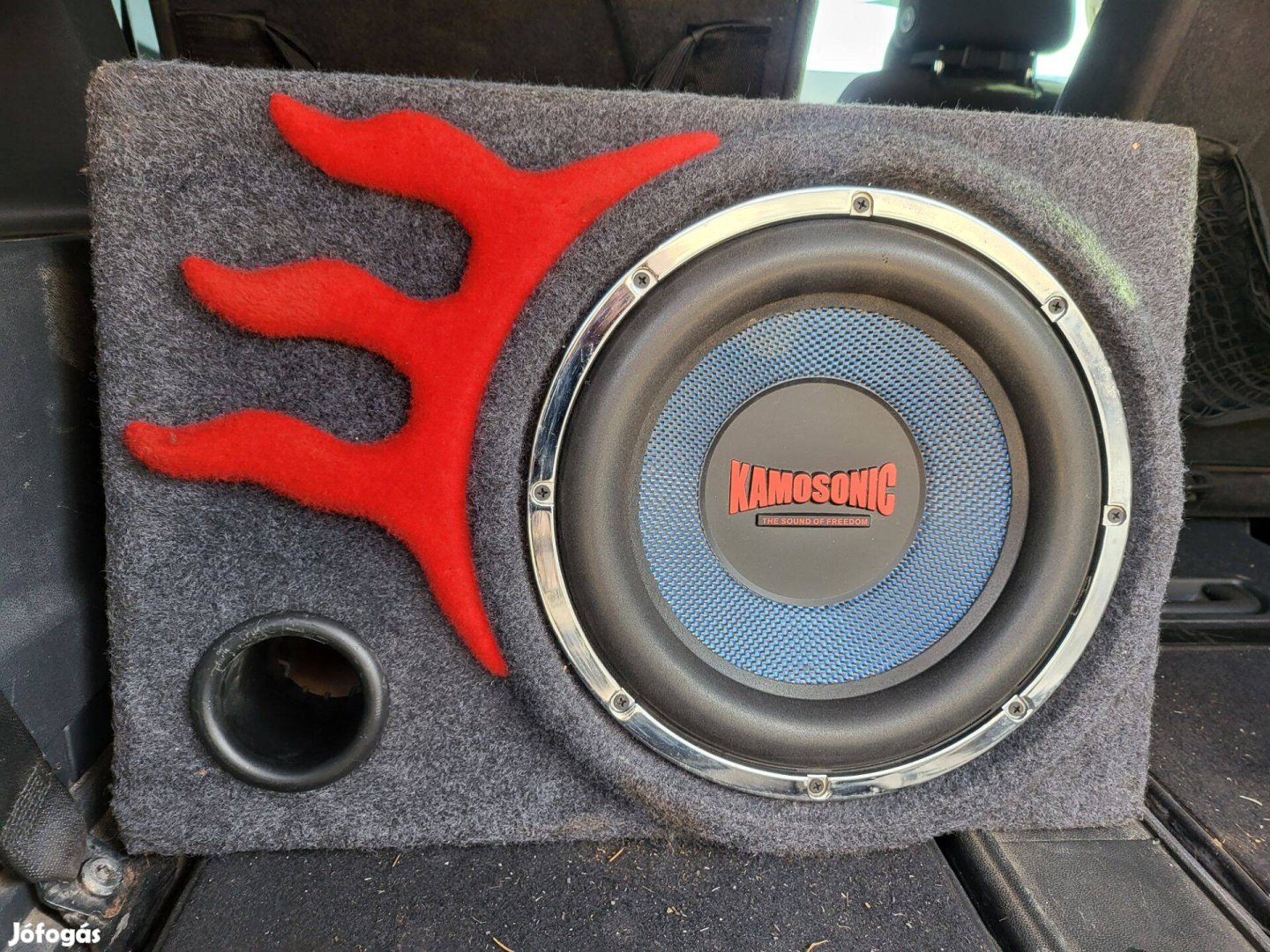 Kamosonic mélyláda [2x4ohm, 1000w max/ 500w rms]